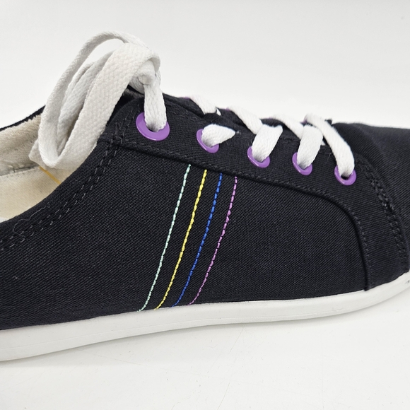 Vionic Beach Stinson Lace-Up Sneaker in Black Size 10 - Picture 8 of 12